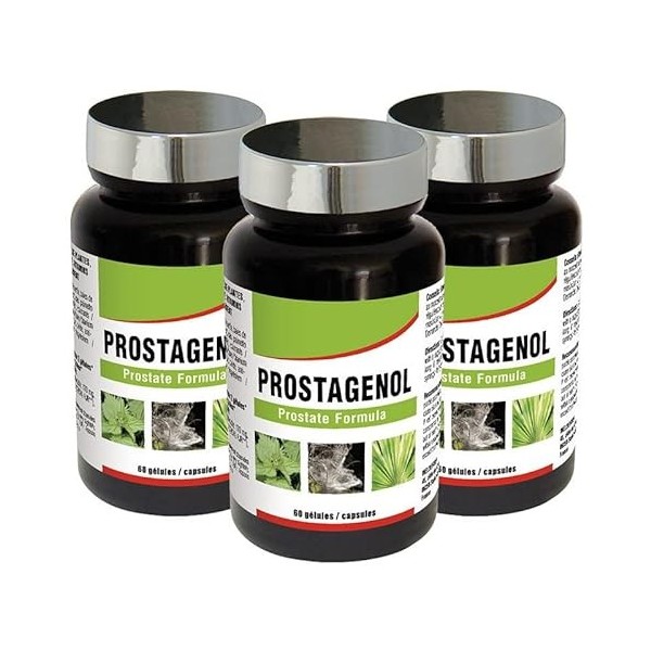 NUTRIEXPERT - Prostagenol - Maintien de la santé du système urinaire et du fonctionnement de la prostate - 60 gélules végétal