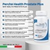 Health Prostate Plus – Complément pour prostate et voies urinaires avec Serenoa repens, lycopène et sélénium – Boîte de 120 g