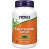 Now Foods, Saw Palmetto Extract Extrait de Palmier Nain , 160mg, 240 Capsules molles, Testé en Laboratoire, Sans Soja, Sans 