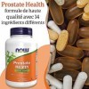 Now Foods, Prostate Health, au Palmier Nain et aux Phytostérols, 90 Capsules, Testé en Laboratoire, Sans Soja, Sans Gluten, S