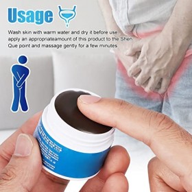 Crème pour la Prostate, Suppléments de Prostate pour Hommes, 10 G Améliorent la santé Globale de la Prostate, Renforcent la F
