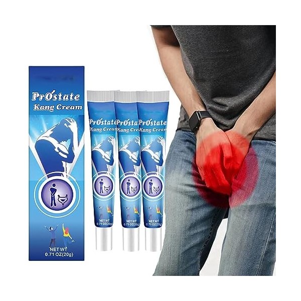 Un- Crème De Traitement De La Prostate, Prostate Care Mens Powercream, Crème De Soin De La Prostate, Crème De Soulagement De