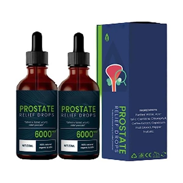 Gouttes de traitement de la prostate, gouttes de traitement de la prostate, gouttes naturelles à base de plantes pour la pros