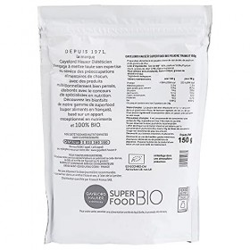 GAYELORD HAUSER - Superfood Bio - Poudre Transit à Diluer - Son de Blé, Psyllium et Chia - Mélange de Superaliments Riche en 