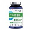 Psyllium blond GRANIONS | Complément alimentaire digestion | Psyllium blond 1000mg avec Magnesium + Pruneau + Mauve | Transit