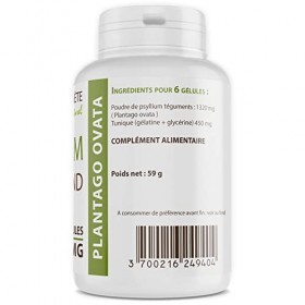 Psyllium Blond Téguments - 220mg - 200 gélules