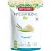 SUPERDIET - PSYLLIUM BLOND BIO - Transit naturel, Bien-être digestif- Fabriqué en France- Sachet papier refermable - Tégument