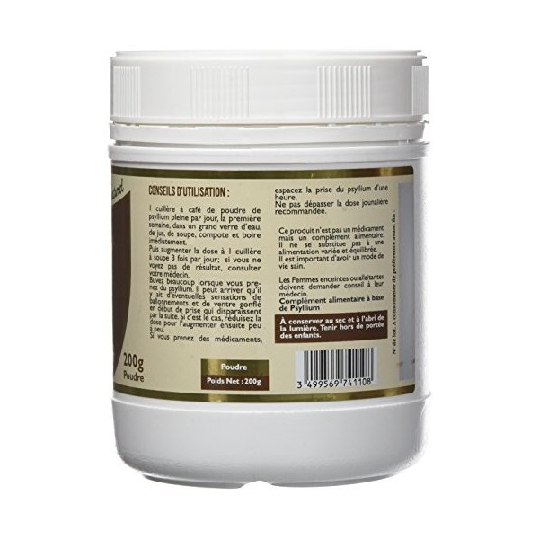 SFB Laboratoires - Colon Clean - Psyllium blond bio - Pot 200g