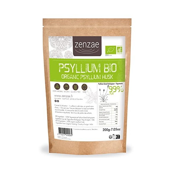 Psyllium blond 200 gr