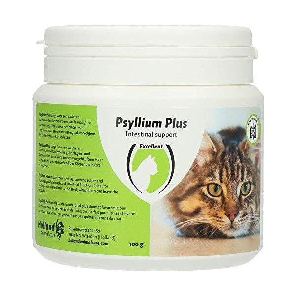 Holland Animal Care Psyllium Plus Cat - 100 g