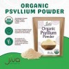 Jiva Organics Poudre denveloppe de psyllium - Sac en vrac de 0,8 kg – Non aromatisé, moulu, sans OGM pure – Convient pour le
