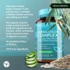 Detox Colon Herbes avec Aloe Vera, Psyllium & Calcium - Laxatif Contre la Constipation, Adoucisseur de Selles 100% Naturel, 1