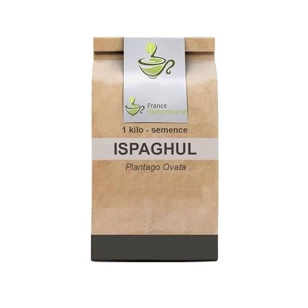 Tisane Ispaghul Psyllium Rose semence 1 KILO Plantago ovata