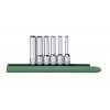 Deep 1/4" Drive E Torx Socket Set