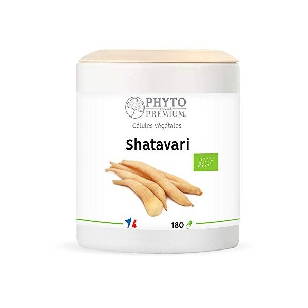 SHATAVARI - Asparagus racemosus – 180 gélules 300 MG BIO 