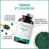 Spiruline BIO | 200 Comprimés de 500mg | Jusqu’à 19% de Phycocyanine | Riche en Vitamines, Minéraux et Antioxydants | 100% Pu