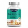 Spiruline Bio, 600 Comprimés, 26% Phycocyanine, 3000mg par Dose Quotidienne, Spiruline de lAlgue Pure Durable, Super Aliment