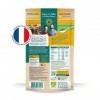 Spiruline bio AB française / 1 sachet 100g en paillettes / 30 jours de cure/Renforce limmunité/Riche en fer/Puissant antioxy