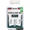 Spiruline Bio Comprimés | Dosage optimal testé 3000mg/jour | Riche en Protéines Végétales 60%, antioxydant, phycocyanine, vit