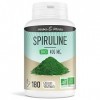 Spiruline Bio 180 Gélules Végétales 400 mg - Herbes Et Plantes