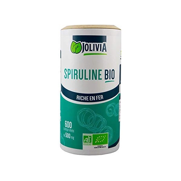 Spiruline Bio AB 600 comprimés 500 mg