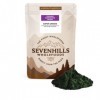 Sevenhills Wholefoods Super Verts Mélange De Superaliments Bio 200g, Spiruline, Chlorelle, Herbe DOrge, Herbe De Blé