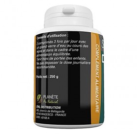 Spiruline + Chlorella Biologique 500mg - 500 Comprimés - Riche en Protéines et Phycocyanine