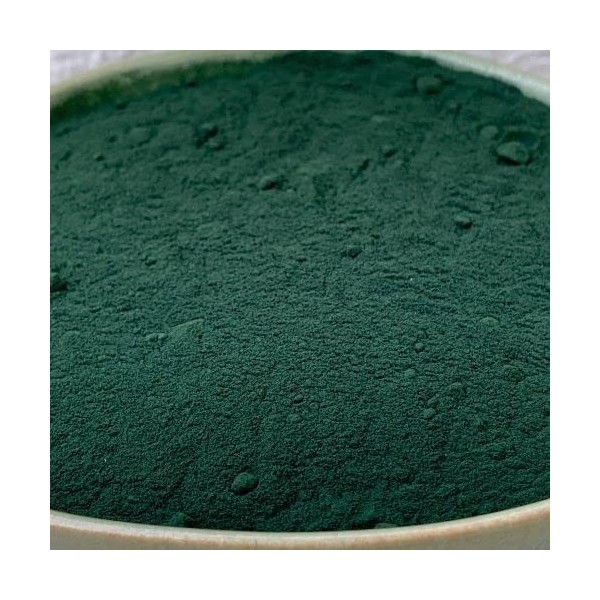 NULTHY - Poudre de Spiruline - Source de Protéines - Culture Conventionnelle - Vegan - 500 g