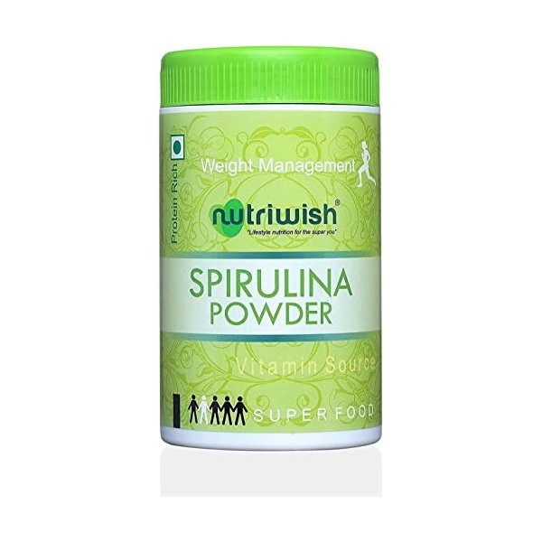 AOZA Nutriwish Poudre de spiruline 100 g