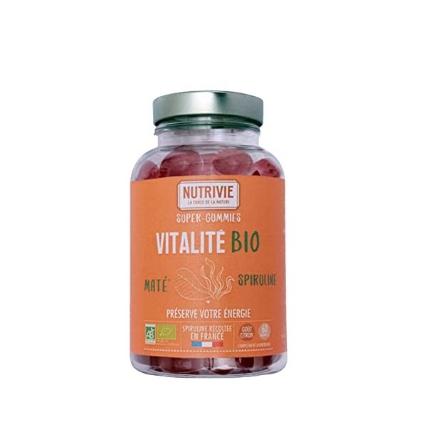 Nutrivie Super Gummies vitalité Préserve Votre Énergie Boite De 60 Gummies