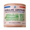 Spiruline Française en Comprimés - Phycocyanine 20% - Source de Fer - Cure de 15 Jours 40g 
