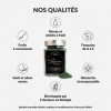 Spiruline Naturelle – Cultivée en France –Flocons 360g sans Excipient– Rincée et Séchée à Froid – Non Atomisée – 72% de Proté