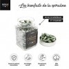 Spiruline Naturelle – Cultivée en France – 420 Gélules 100% Végétales sans Excipient – Rincée et Séchée à Froid – Non Atomisé