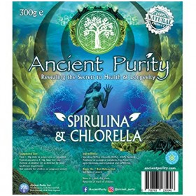 Spiruline et chlorelle en poudre - 300g