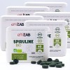 EffiLAB | Spiruline BIO | Lot de 6 piluliers de 60 comprimés de poudre de spiruline bio | 100% SPIRULINE | Complément aliment