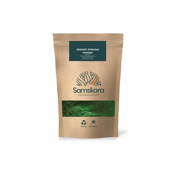 Poudre de spiruline | BIO biologique | Spirulina Powder | Samskara food for thought 1 kg x 1pack 