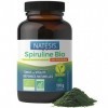 NATESIS — Spiruline Bio & Vegan — 120 g — Riche en Protéines — Phycocyanine 16,5 % — Sport, Minceur, Énergie, Immunité — Poud