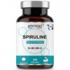 Spiruline Naturelle en Comprimés | 100% Pure Sans Additifs | Riche en Fer et Protéines | Phycocyanine à 17%, Minéraux et Vita