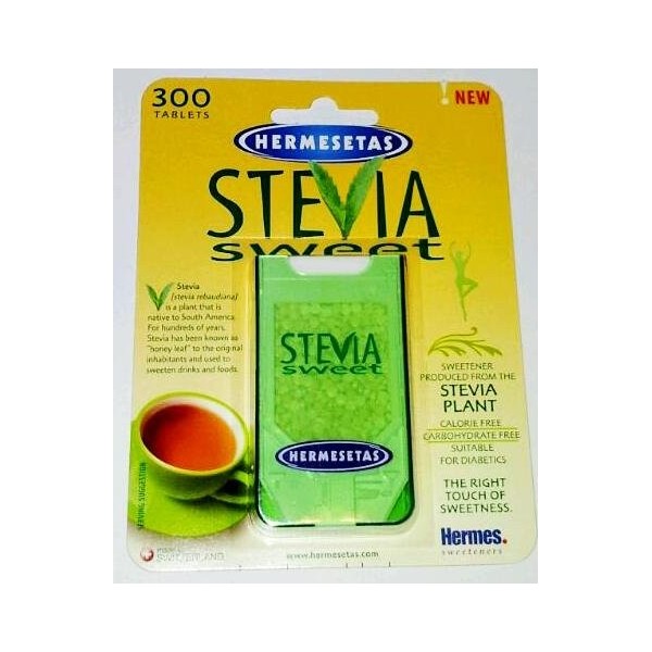 Stevia Sweet. Distributeur de 300 comprimés de poche Zéro Calorie Stevia Plant Édulcorants naturels Convient aux diabétiques