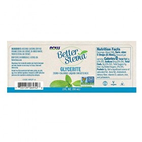 Better Stevia Glycerite, Alcohol-Free - 59 ml.