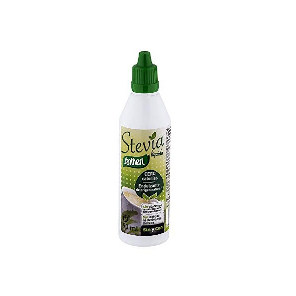 Stevio® Stevia Liquide Gouttes 50ml, Saveur Vanille, 100% Naturel