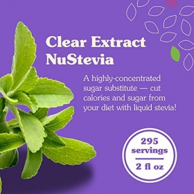 NuNaturals, Clear Stevia, 2 fl oz 59 ml 