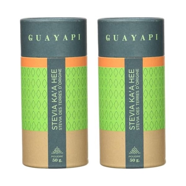 Guayapi Stevia Brute Surfine, 50 g Lot de 2 