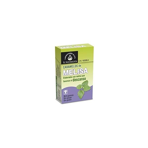 Caramelo Melisa Con Stevia Naturalista