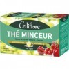 CELLIFLORE - Thé Minceur - Favorise lÉlimination - Vitalité - Métabolisme Des Lipides -Arôme Fruits Rouges - 20 Sachets