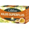 CELLIFLORE - Thé Kilos Superflus - Drainage - Oxydation Des Graisses - Réduction De La Fatigue - Arôme Fruit De La Passion - 