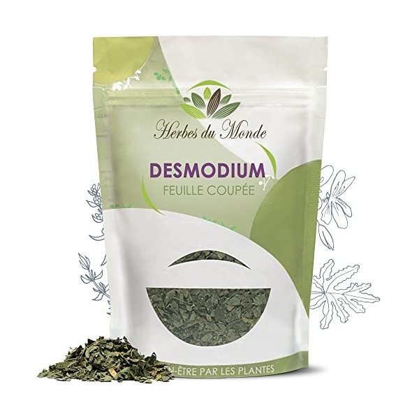Tisane Desmodium Naturelle - Feuilles sécheés 40g - Infusion Desmodium adscendens - Tisane Digestive, Bien-être et Détox.