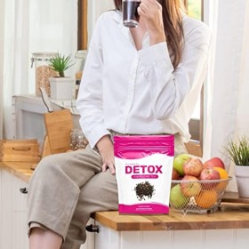 Wukesify Thé détox Lulutox entièrement Naturel | Nettoyage entièrement Naturel en 3 à 6 semaines,28 pièces/Sac, Prend en Char
