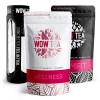 WOW TEA Kit de Nettoyage: Thé Détoxifiant 21 jours | Thé Minceur | Tisane pour Perte de Poids et de Graisses | Bouteille din