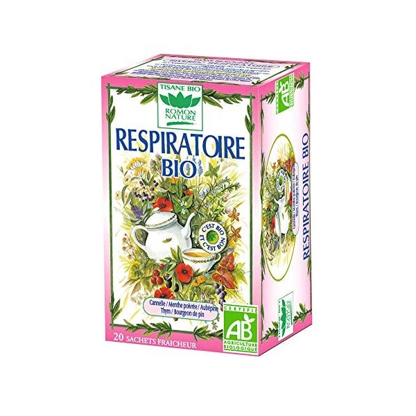 Romon Nature Tisane Respiratoire BIO - 20 sachets